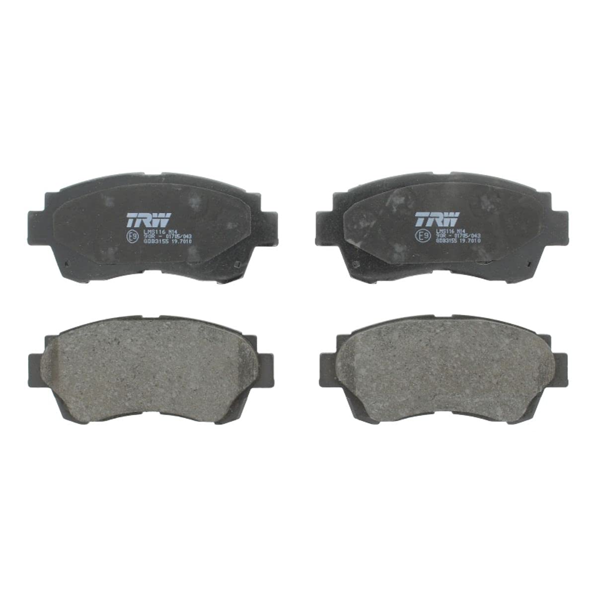 TRW GDB3155 Pastillas de Frenos