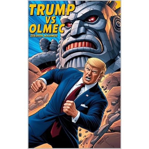 Trump vs Olmec Audiolibro Por Zeeshan Mahmud arte de portada