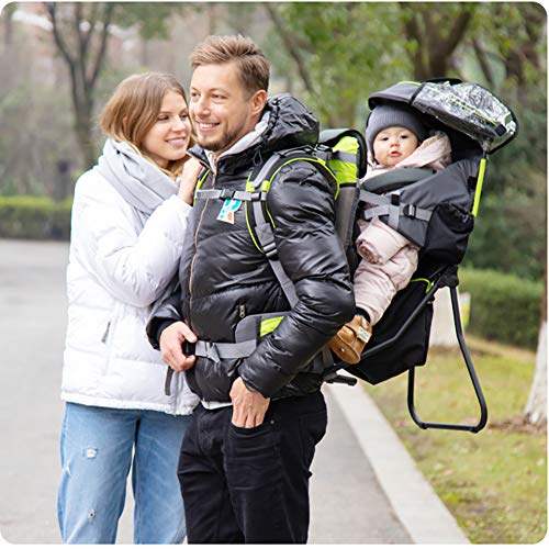 FLy Mochila Porta Niños para Senderismo Transpirable Ligero Portabebés Multifuncional