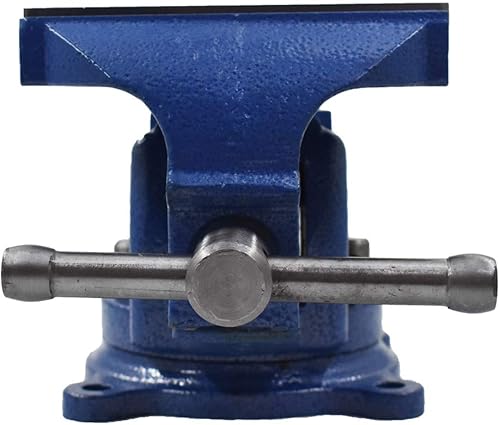 Miniatura 3 de Abrazadera de mesa de banco de 4 pulgadas, base giratoria de bloqueo resistente para manualidades, pintura, escultura, modelado, electrónica,