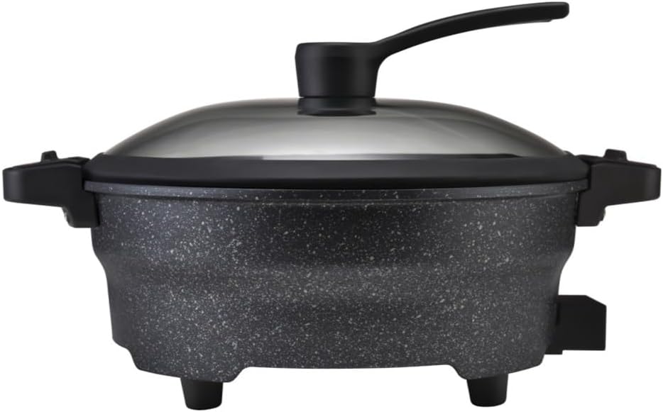 JSEIAJB Electric Micro Pressure Cooker Electric Frying Pan Household Large Capacity Multi-function Non-stick