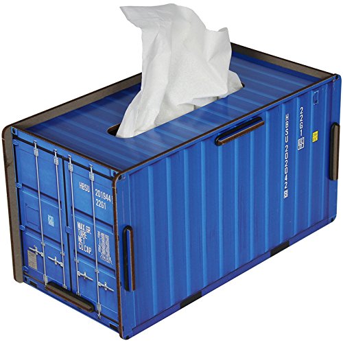 Preisvergleich Produktbild Werkhaus Container Tissue Box blau