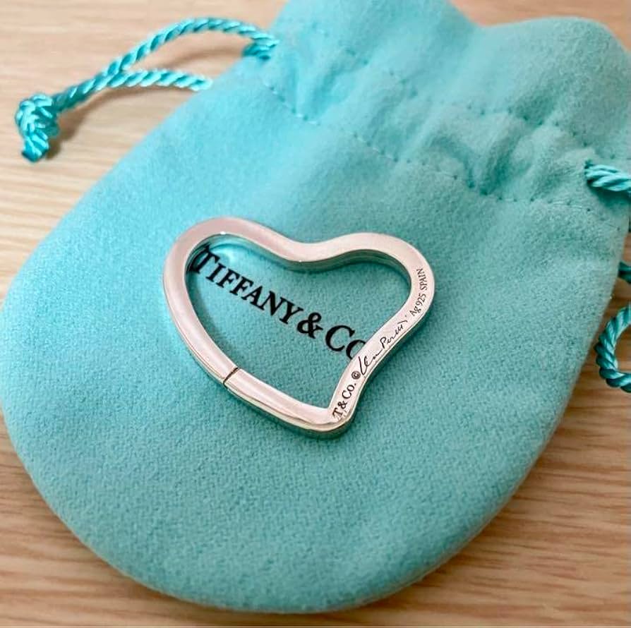 Amazon | Co ティファニー オープンハート キーリング | アニメ・萌え