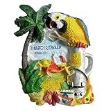 Cancun Mexico - Imán para nevera, recuerdo de viaje, decoración de nevera, colección 3D Craft