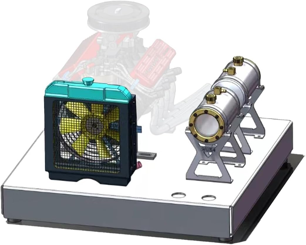 TOYAN FS-V800WGP Engine Model Integrated Aluminum Alloy Base Starter Kit