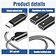 Greacesrio USB C Splitter 1 zu 2, USB C Y Kabel Kopfhörer Adapter und Laden