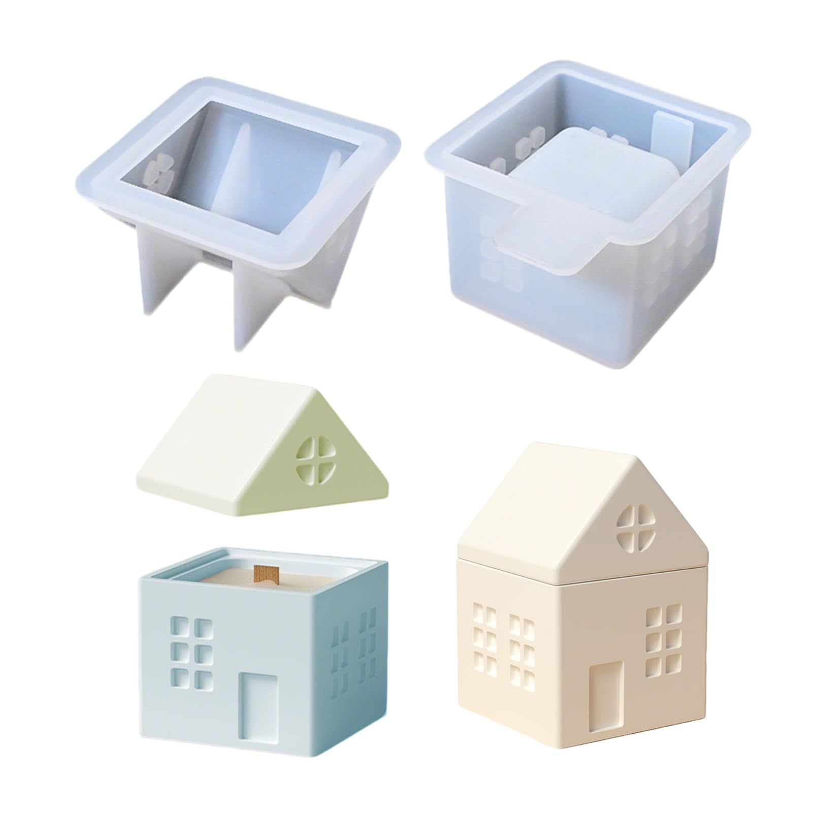 Silikonformen Für Kerzen & Blumentöpfe - Kreative Gießformen Für Beton, Gips & Mehr