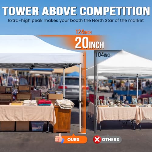 Quictent 10x20 Heavy Duty Pop Up