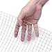 Tooca 1/2 Inch Hardware Cloth 46x50 Chicken Wire Mesh, 19 Gauge Hot-Dipped Galvanized Material, Fence Wire Mesh for Chicken Coop/Run/Cage/Pen/Vegetables