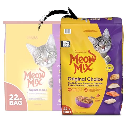 Meow Mix Original Choice Dry Cat Food, 22 Pound Bag - Image 3