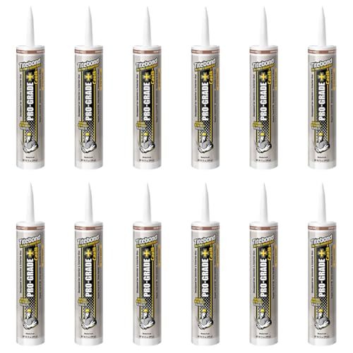 Titebond Pro-Grade Plus Caulk, Cedar Tan 10.1 Oz (12 Pack) miniatura 3