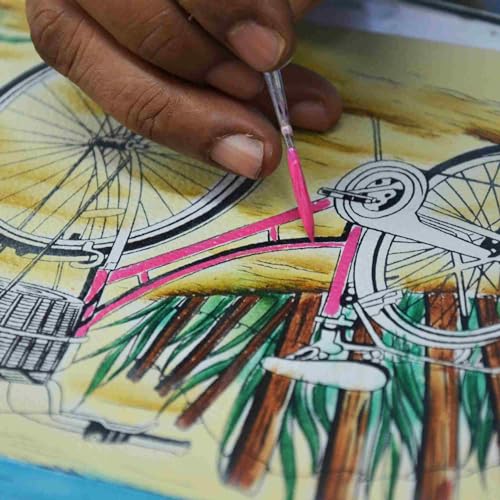 Anna by Anuschka Women's Original Genuine Leather Hand-Painted Leather Small Zip Around Crossbody - Leather Handbag for Women4