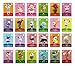 Lot 24 Amiibo Cartes NFC pour Animal Crossing New Horizon, Amiibo pour Animal Crossing Rare Villageois Serie 5 Compatible con Nintendo Switch/Switch Lite/Wii U/New 3DS