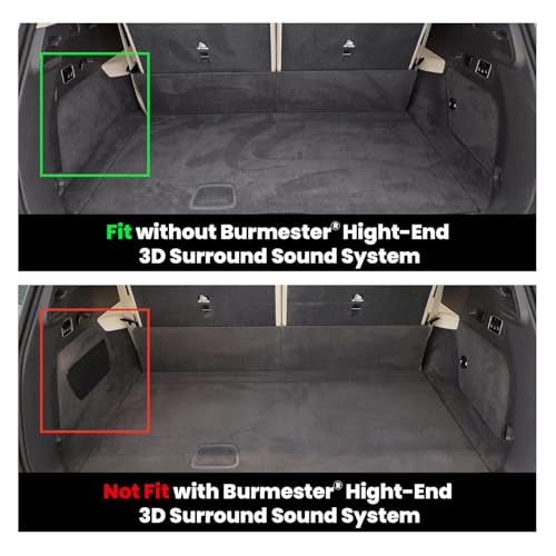 Image of LASFIT Cargo Mat & Backrest Mat (3 Pieces) for Mercedes Benz GLS 2020-2026