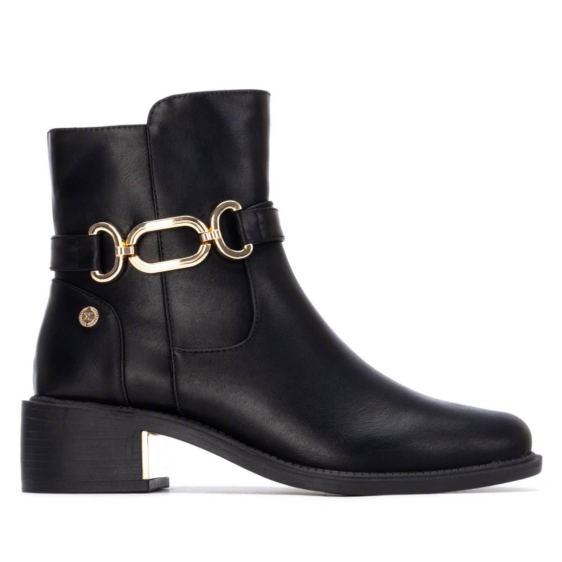 XTI Damen 14439801 Stiefelette, Schwarz 62, 38 EU