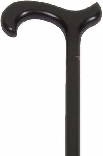 PCP Bastón de madera, nogal (mango Fritz), agarre medio