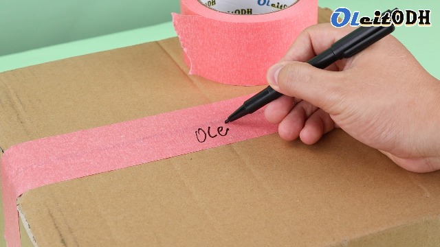 Image of Oleitodh 6 Rolls Colored Masking Tape 2 Inch x 180 Yards Rainbow Craft Tape Bulk (Pack of 2)