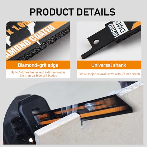 HAPU 9-Inch Diamond-Grit Blade