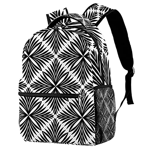 Sac à dos de voyage stylé noir et blanc adapté pour les petits aventuriers