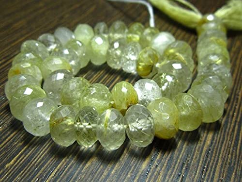 Rutiles dorés ronds de 9mm pour composer vos bracelets d'été et bijoux de vacances