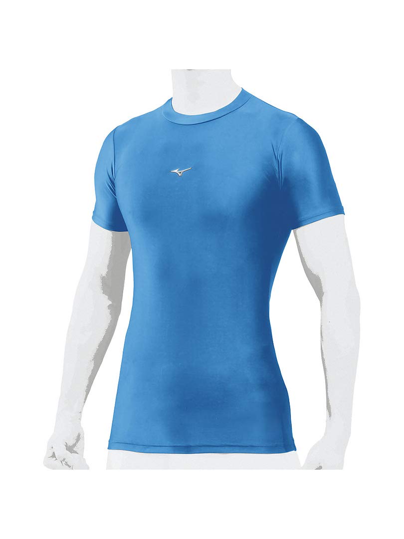 Amazon.co.jp: MIZUNO バイオギア(ローネック・半袖) ブルー O