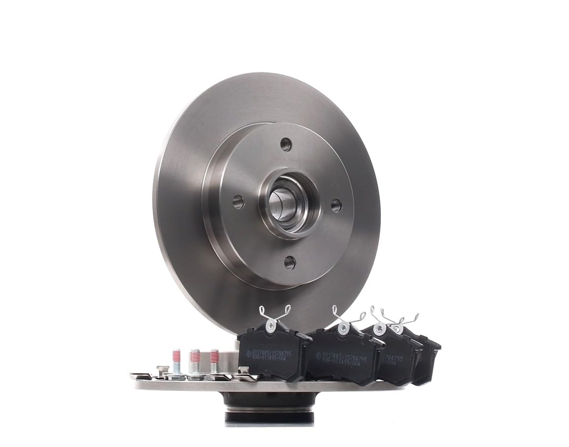 STARK Bremsen Set Hinten 249mm Bremsscheiben und Beläge Komplett Kompatibel mit PEUGEOT 308 SW I 4E, 4H 308 I Schrägheck 4A, 4C 308 CC 4B, CITROËN C4 II B7