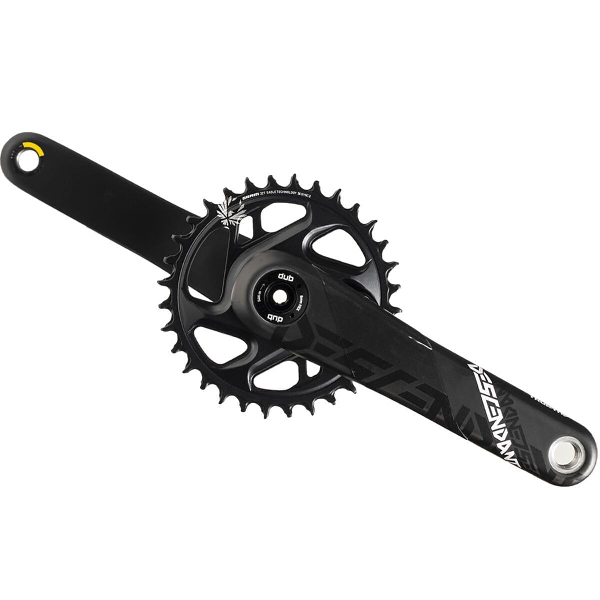 Truvativ Descendant Carbon DUB 175mm 32t MTB Crankset in Black