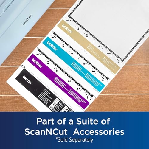 Image of Brother ScanNCut SDX125E Electronic DIY Cutting Machine with Scanner, Plus Fabric Mat, Scanning Mat, Standard & Low Tack Mats