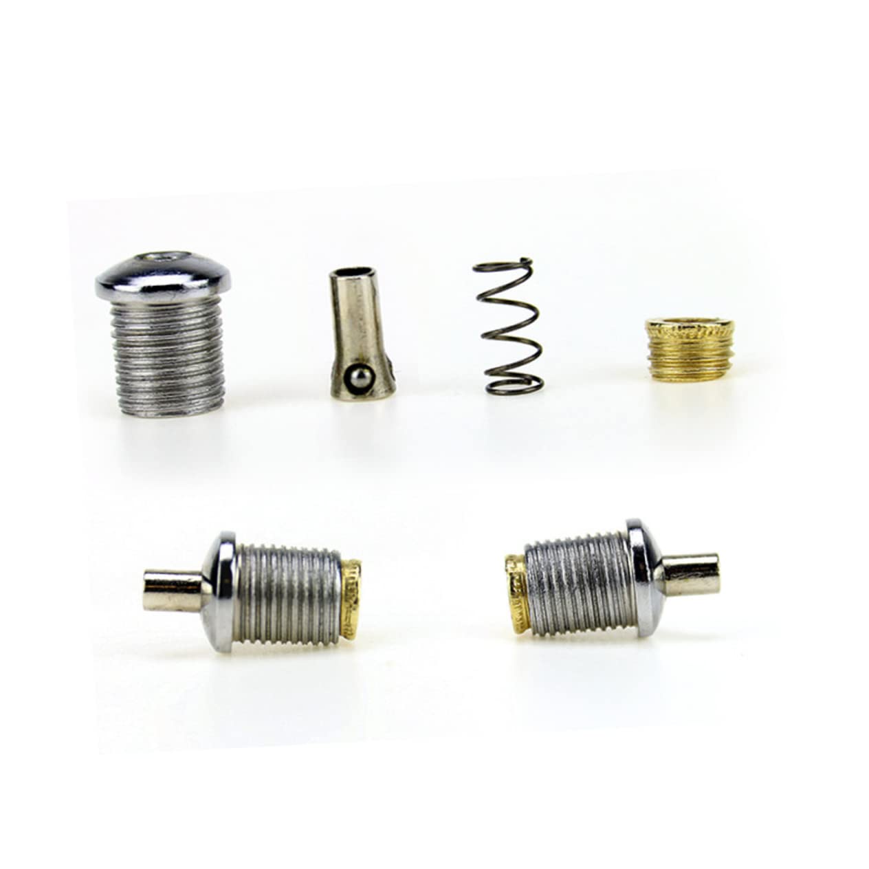 JECOMPRIS 2sets Wire Rope Locker Wire Clips for Cords Clamp for Wire Rope Outdoor Clips Heavy Duty Clips Clamp Small Clamps Wire Cable Clamps Wire Rope Clamp Wire Clamp Tool Silver 20pcs*2