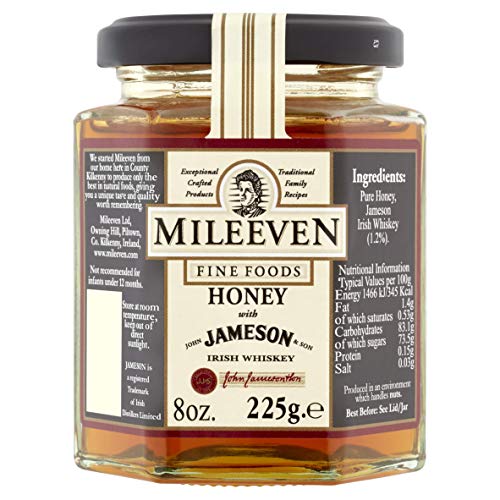 Mileeven Miel con Whiskey Irlandés Jameson 8 Onzas miniatura 2