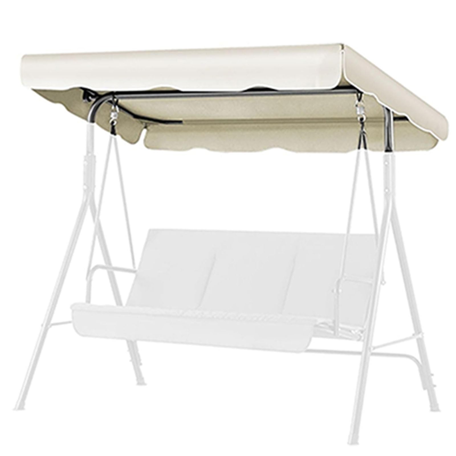 Telo di ricambio impermeabile per altalena da giardino, protezione UV, telone Techo Columpio Repue 001 142 x 120 x 18 cm