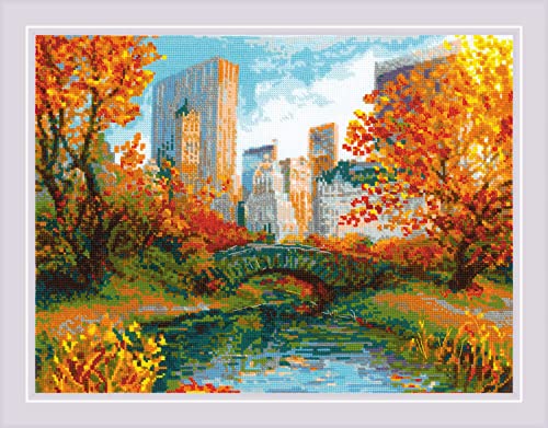 Image of Central Park Cross Stitch Kit by Riolis