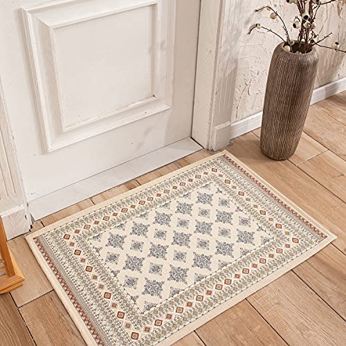 INSIMAN カーペット 玄関マット 屋外 屋内 北欧 洗える おしゃれ ドアマット...