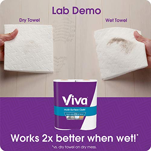 Image of Viva Multi-Surface Cloth Paper Towels, Choose-A-Sheet - 6 Big Rolls = 9 Regular Rolls (83 Sheets Per Roll)