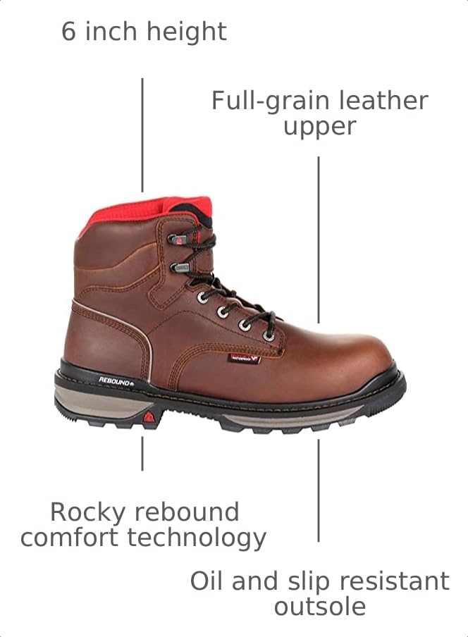 Image of ROCKY Rams Horn Waterproof Work Boot