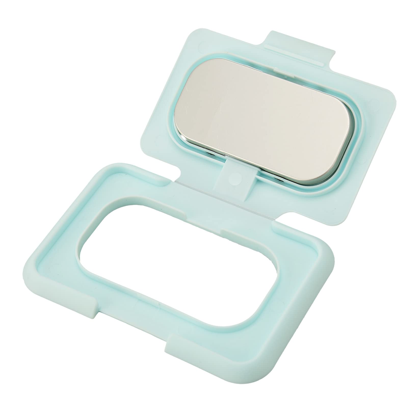 Chauffe-Lingettes pour bébé, Chauffe-Lingettes pour bébé Portable, Chauffage Uniforme, Température Constante, Distributeur Ultra Fin USB pour Lingettes Chaudes, Bleu Clair