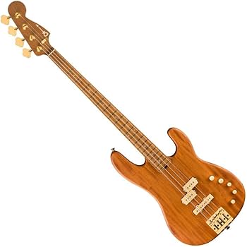 Amazon.com: Charvel Pro-Mod San Dimas Bass PJ IV MAH - Natural