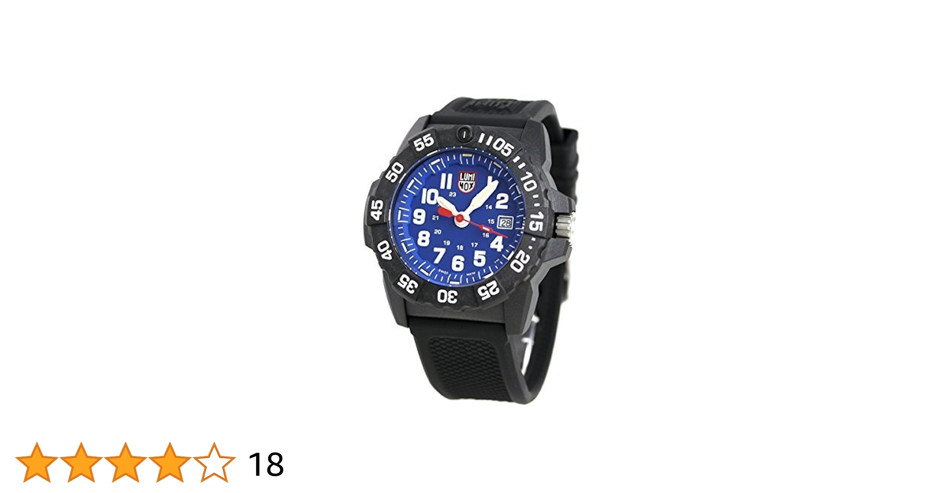 Luminox クォーツ腕時計 ブラック/ブルー Amazon.co.jp: [ルミノックス]LUMINOX 腕時計 ネイビーシールズ