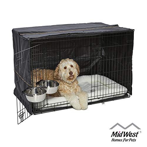 iCrate Dog Crate Starter Kit | 48-Inch Dog Crate Kit Ideal for XL