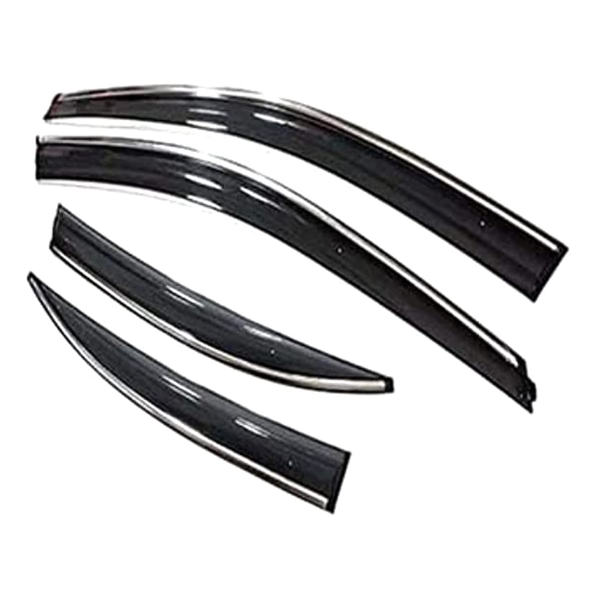 Woschmann-Silver Line Car Door Rain Window Visor Side Deflector for (4 PCS)-Maruti Wagon R 1ST GEN-(01/01/2000 to 01/05/2006) (B09YDFY25J) Amazon Price History, Amazon Price Tracker