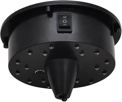 Miniatura 6 de ZeHuoGe 6 RPM rotación espejo bola motor eléctrico con 4 colores para 6 "8" 12" disco espejo bola 2 modo DJs bandas pubs bodas banquetes noche clubes