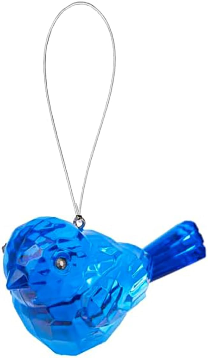Amazon.com: Ganz Crystal Expressions Little Blue Bird Ornament