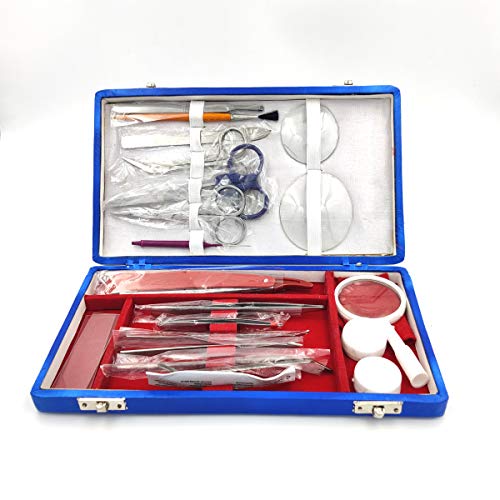 CRAFTWAFT ACADEMY CROWN BIOLOGY BOX DISSECTION BOX SET WITH ALL INSTRUMENTS STAINLESS STEEL