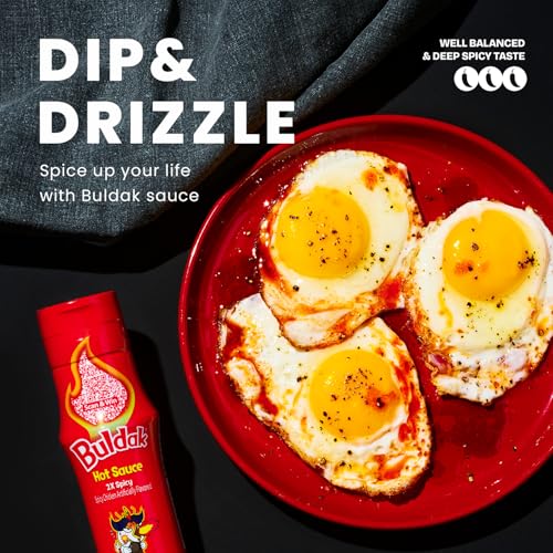 Image of Samyang Buldak Hot Sauce - 2X Spicy, Korean Spicy Hot Chicken 2X Flavor Sauce [5.57 fl oz (200g) x 2 pack]
