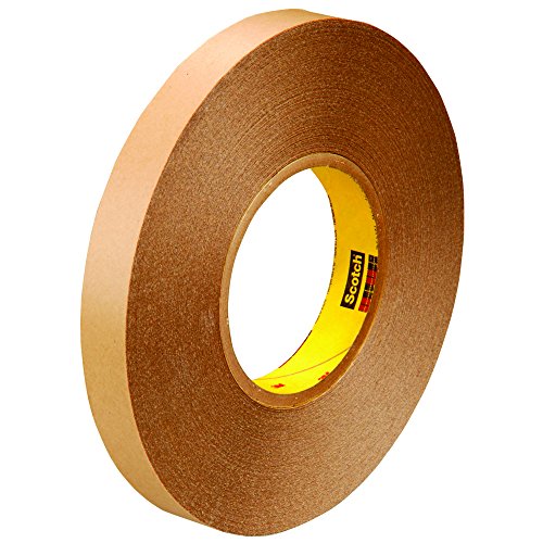 Image of 3M 9425 High Tack /Medium Tack Double Coated Removable Repositionable Tape, Clear 1 /2 inch Wide x 72 Yards Long, 5.8 Mil (Pack of 1)