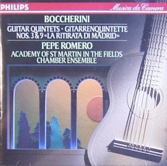 Guitar Quintets [Audio CD] Boccherini; Romero and Academy Chamber Ensemble