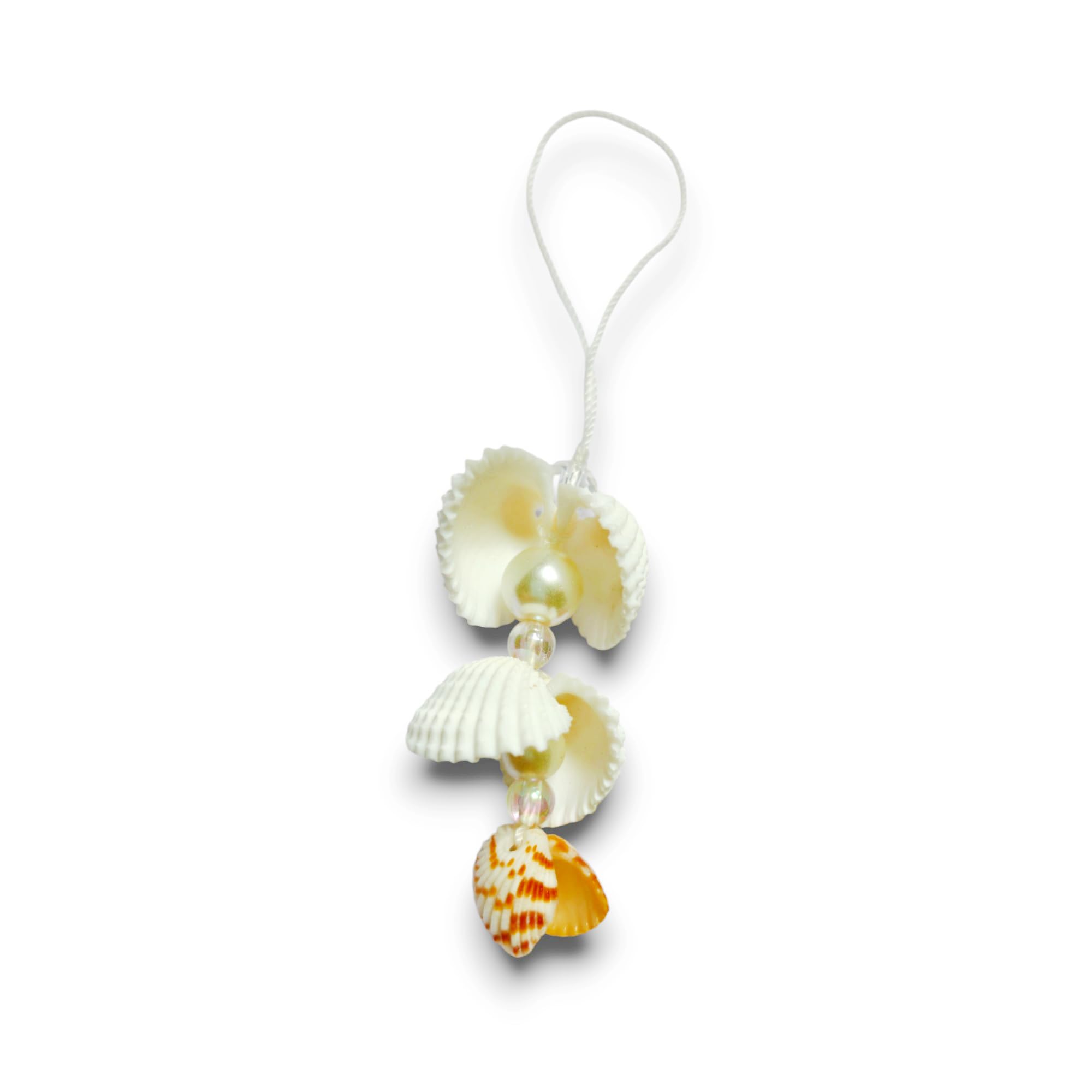 DearME Love yourself Oyester Seashell Handmade Aesthetic Phone Charm Lanyard With Clear Crystal and Acrylic Beads for Men, Women, Boys, Girls, and Gender Neutral-image-40