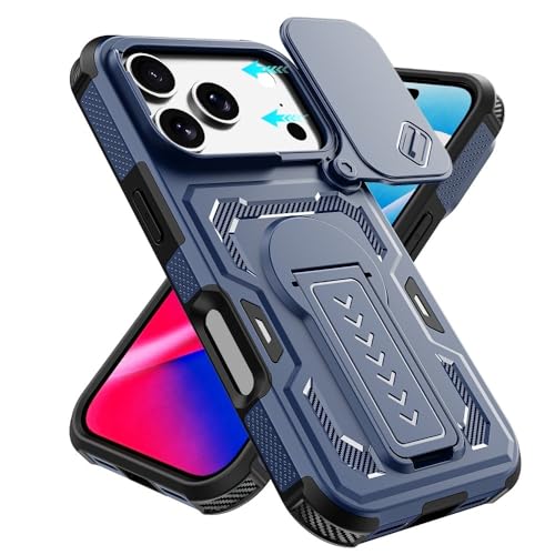 Coque iPhone 17 Pro antichoc bleu foncé idéale pour le quotidien et les voyages
