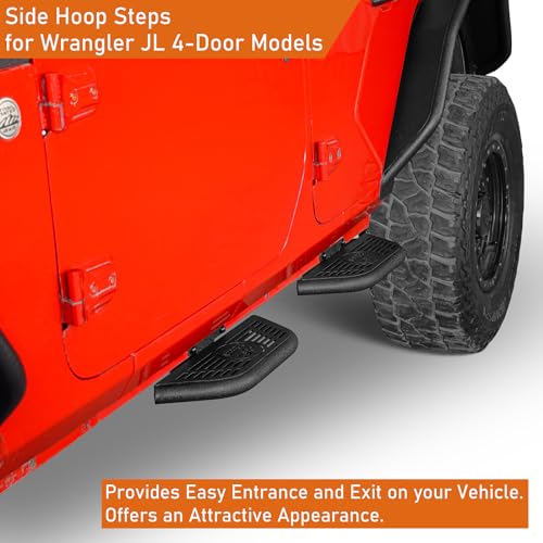 Estribos laterales para Jeep Wrangler JL 4 puertas miniatura 2