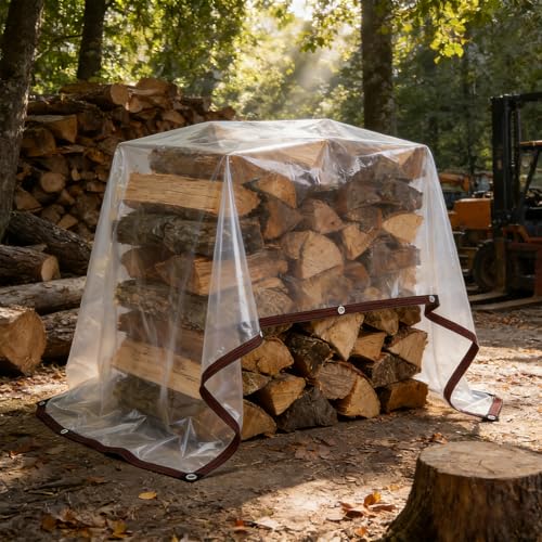 Lona transparente resistente a rayos UV para proteger muebles de polvo 2